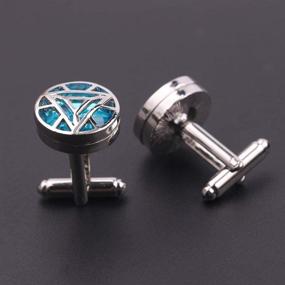 img 1 attached to Community Fandoms Superhero Cufflinks Gifts