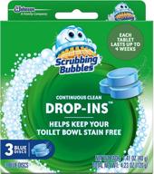 scrubbing bubbles continuous clean drop ins logo