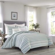 blue king size tommy bahama clearwater cay comforter set: luxurious comfort for your bedroom logo