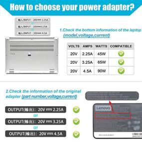 img 2 attached to 🔌 Powerful 90W USB AC Adapter Charger for Lenovo Thinkpad T440 T440S L440 E470 X250 T560 T550 E560 E540 L560 L540 E450 N20P X240 X260,Edge E440 E460 E431 | P/N 45N0237 ADLX90NDC3A PA-1900-72 PA-1900-081