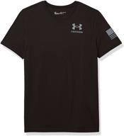 футболка under armour freedom в стиле морской пехоты: стильная активная одежда для мальчиков логотип