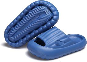 img 3 attached to 👟 Boys' Breathable Non-Slip Sandals with Anti-Collision Footwear Technology