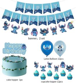 img 2 attached to 🎉 Lilo and Stitch Themed Party Decorations – Cupcake Toppers for Boys and Girls Birthday Parties