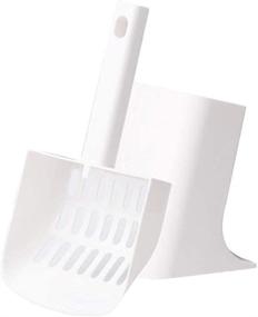 img 4 attached to 🐾 pidan Cat Litter Scoop: Convenient Stand, Durable, and Eco-Friendly with Easy-to-Clean Ergonomic Design