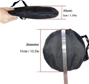 img 1 attached to Veggicy Golf Chipping Net - Indoor/Outdoor Collapsible Golf Target Net Set, Includes Hitting Mat and Carry Bag - Ideal for Accuracy, Swing Practice and Golf Net Accessories