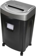 🔒 maximum security and efficiency: royal mc14mx 14 sheet micro cut shredder black logo