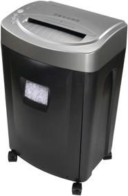 img 4 attached to 🔒 Maximum Security and Efficiency: Royal MC14MX 14 Sheet Micro Cut Shredder Black