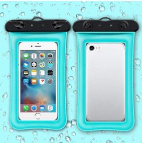 img 3 attached to XQ-HD 2Pcs Waterproof Phone Pouch Max 6 Cell Phones & Accessories