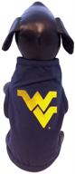 🐾 ncaa west virginia mountaineers dog tank top: stylish cotton lycra apparel for your pooch логотип