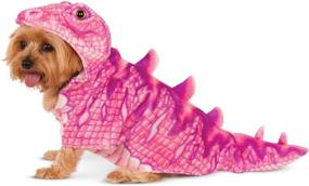 img 4 attached to Pink Dino Hoodie Pet Small
