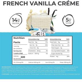 img 3 attached to Power Crunch French Vanilla Creme Protein Energy Bar - 12 pack, 1.4 oz (40 g) each, Pack of 1
