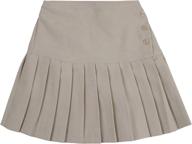 👗 tobeinstyle girls uniform skirt with button - girls' clothing, skirts, and skorts logo