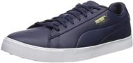 puma golf mens white medium men's shoes логотип