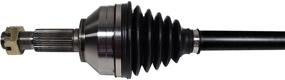 img 3 attached to 👍 GSP NCV53912 CV Axle Shaft Assembly - Right Front Passenger Side, black: Excellent Performance and Durability