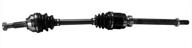👍 gsp ncv53912 cv axle shaft assembly - right front passenger side, black: excellent performance and durability logo