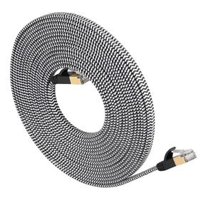 img 4 attached to High Performance 49 Foot Ethernet Braided Internet Network Cable