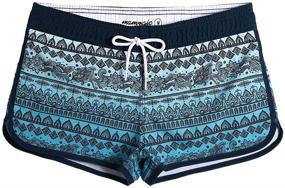 img 4 attached to Womens Elastic Swimwear Printed Pockets Women's Clothing for Swimsuits & Cover Ups