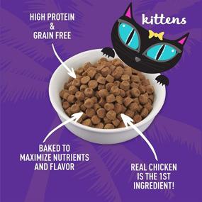 img 2 attached to 🐱 Tiki Cat Born Carnivore Chicken & Egg Kitten Grain Free Dry Food Gluten Free 2.8 lbs: Nutritious and Gluten-Free Diet for Growing Kittens