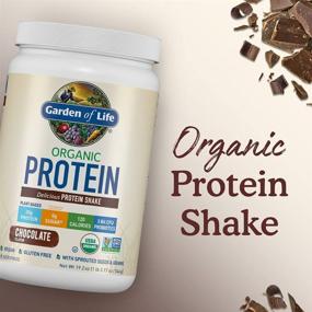 img 1 attached to 🍫 Garden of Life Chocolate Organic Protein Shake Powder