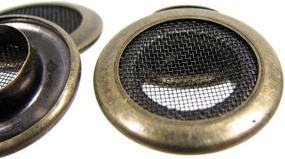 img 1 attached to 🔘 Vintage Exterior Diameter Mesh Grommets