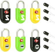 🔒 revolutionary sure lock compatible luggage shackle: ultimate travel accessories for luggage security logo