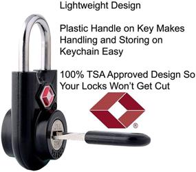 img 2 attached to 🔒 Revolutionary SURE LOCK Compatible Luggage Shackle: Ultimate Travel Accessories for Luggage Security