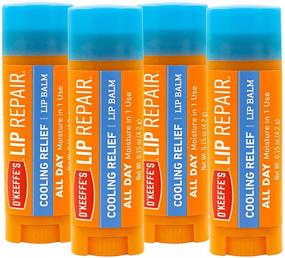 img 4 attached to 🌬️ O'Keeffe's Cooling Relief Lip Repair Lip Balm: Effective Remedy for Dry, Cracked Lips - Stick, Pack of 4