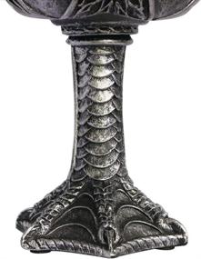 img 3 attached to 🐉 Exquisite Medieval Blue Dragon Wine Goblet: A Perfect Blend of Elegance and Fantasy