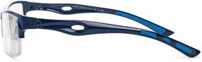 img 1 attached to 👓 Specs Mens Half Rimmed Reading Glasses - Affordable Value Pack with Various Magnification Strengths