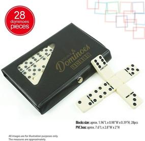 img 3 attached to 🔝 Enhanced Quality with Dominos Premium Classic Durable Dominoes