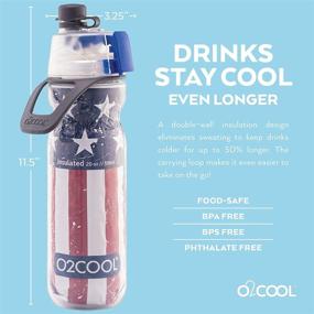 img 2 attached to O2COOL ArcticSqueeze Insulated Squeeze Patriotic