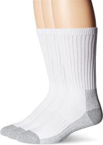 img 1 attached to Superbilt Mens 3 Pack Socks White