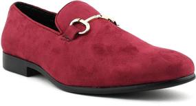 img 4 attached to 👞 Jetrano Charter: Sleek and Comfortable Slip-On Loafer in Microfiber