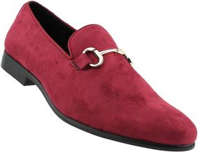 img 3 attached to 👞 Jetrano Charter: Sleek and Comfortable Slip-On Loafer in Microfiber