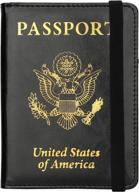 🛂 optimized passport vaccine holder travel wallet with additional travel accessories logo