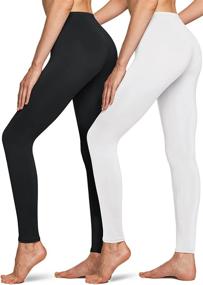 img 4 attached to TSLA Women's Thermal Long Johns Underwear Pants - Stay Warm with Fleece Lined Leggings and Compression Tights