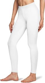 img 3 attached to TSLA Women's Thermal Long Johns Underwear Pants - Stay Warm with Fleece Lined Leggings and Compression Tights