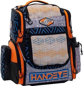 img 2 attached to 🎒 Handeye Supply Co. Mission Rig Disc Golf Bag - 20+ Disc Capacity, 5 Storage Pockets, Unique Colors - Frisbee Disc Golf Backpack