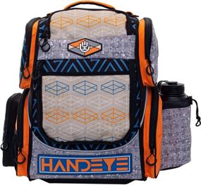 img 3 attached to 🎒 Handeye Supply Co. Mission Rig Disc Golf Bag - 20+ Disc Capacity, 5 Storage Pockets, Unique Colors - Frisbee Disc Golf Backpack