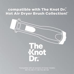 img 1 attached to 🌀 INFINITIPRO BY CONAIR The Knot Dr. Диффузор для естественных кудрей и волн, совместим с INFINITIPRO BY CONAIR The Knot Dr. Щетками для сушки