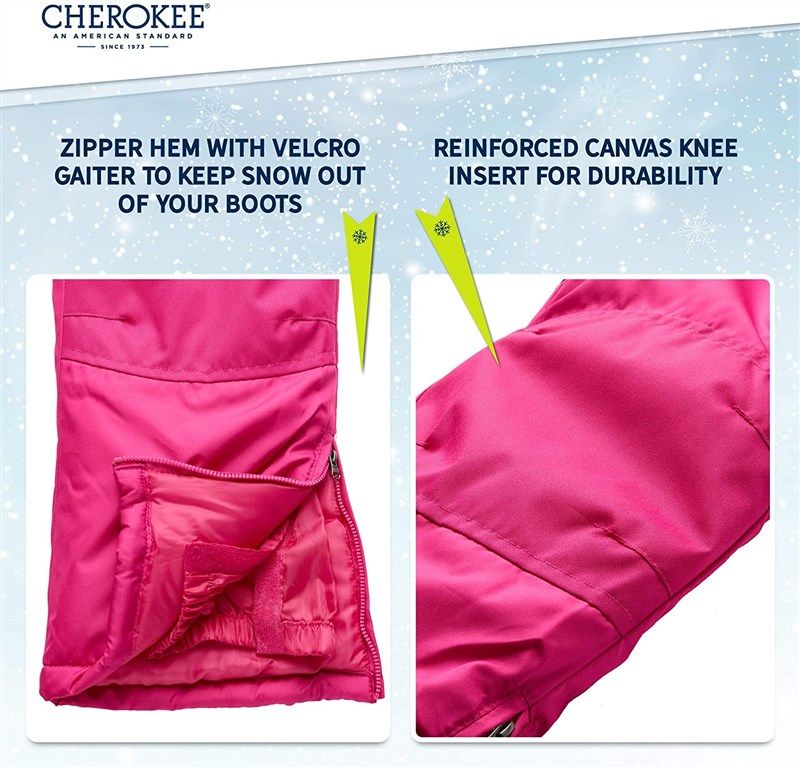 Cherokee hot sale snow bibs