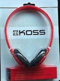 img 3 attached to Исследуйте яркие и портативные наушники Koss KPH7R On-Ear - красные