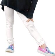 city threads leggings boutique: 👧 high-quality girls' clothing for sensitive skin leggings logo