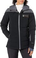 spyder active breakout gore tex infinium women's clothing for coats, jackets & vests logo