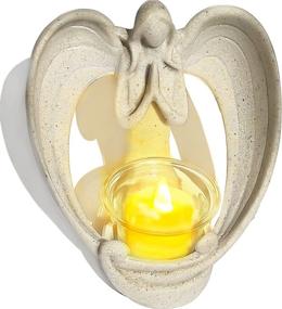 img 4 attached to 🕯️ Memorial Sympathy Angel Candle Gifts: Honoring Your Loved One with Condolence, Bereavement, and Remembrance Gifts during Grief and Funeral