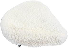 img 1 attached to 🐑 Sheepskin Cushioned Bicycle Seat Cover