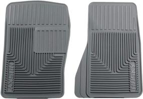 img 4 attached to 🐺 Husky Liners Front Floor Mats for 95-05 Blazer/Cavalier/Sunfire, 87-04 Mustang: Superior Protection and Perfect Fit!