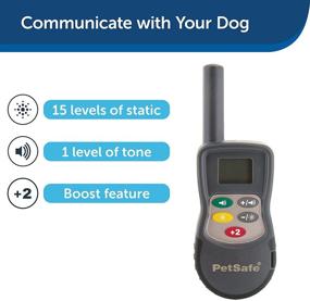 img 3 attached to 🐶 Waterproof and Rechargeable PetSafe Elite Remote Trainers for Little and Big Dogs - Tone and Static Training Collar with Remote Control, Charger, and Guide for Small to Large Breeds