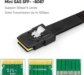 img 1 attached to 🔌 CableCreation 2 Pack Internal SFF 8087 36Pin: High-Quality Connector Cables for Efficient Data Transfer