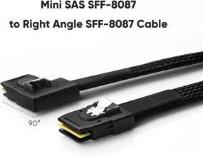 img 3 attached to 🔌 CableCreation 2 Pack Internal SFF 8087 36Pin: High-Quality Connector Cables for Efficient Data Transfer